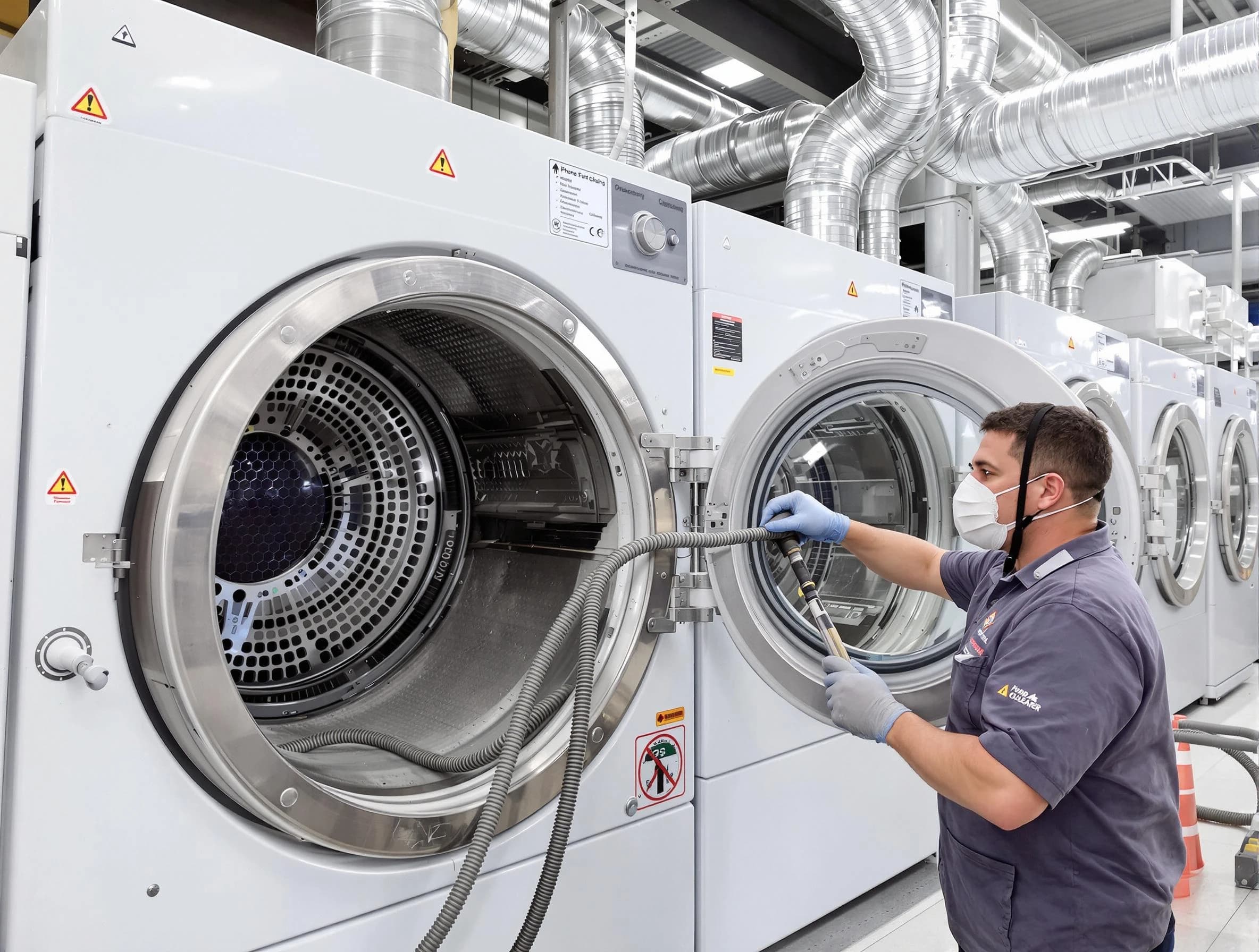 Industrial-grade dryer vent cleaning by Chelmsford Dryer Vent Cleaning in Chelmsford