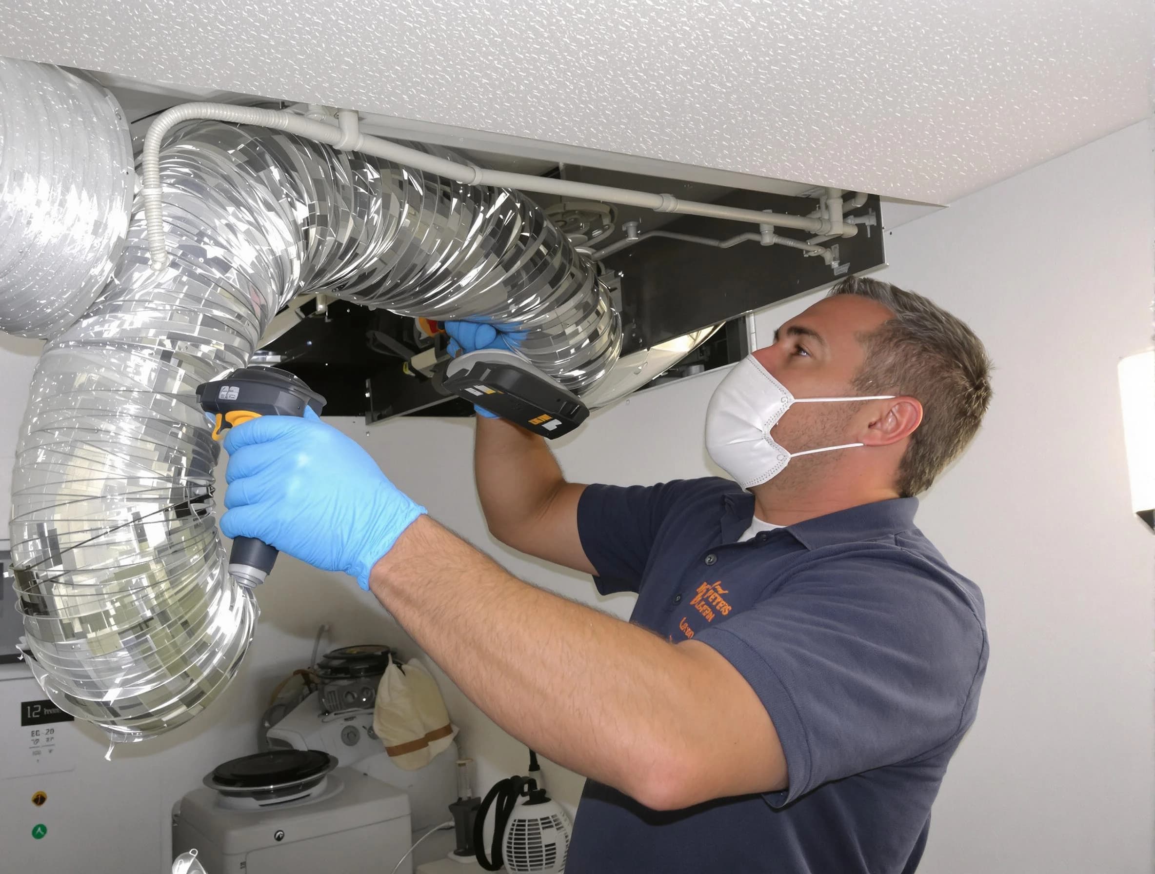Chelmsford Dryer Vent Cleaning professional performing thorough residential dryer vent cleaning in Chelmsford