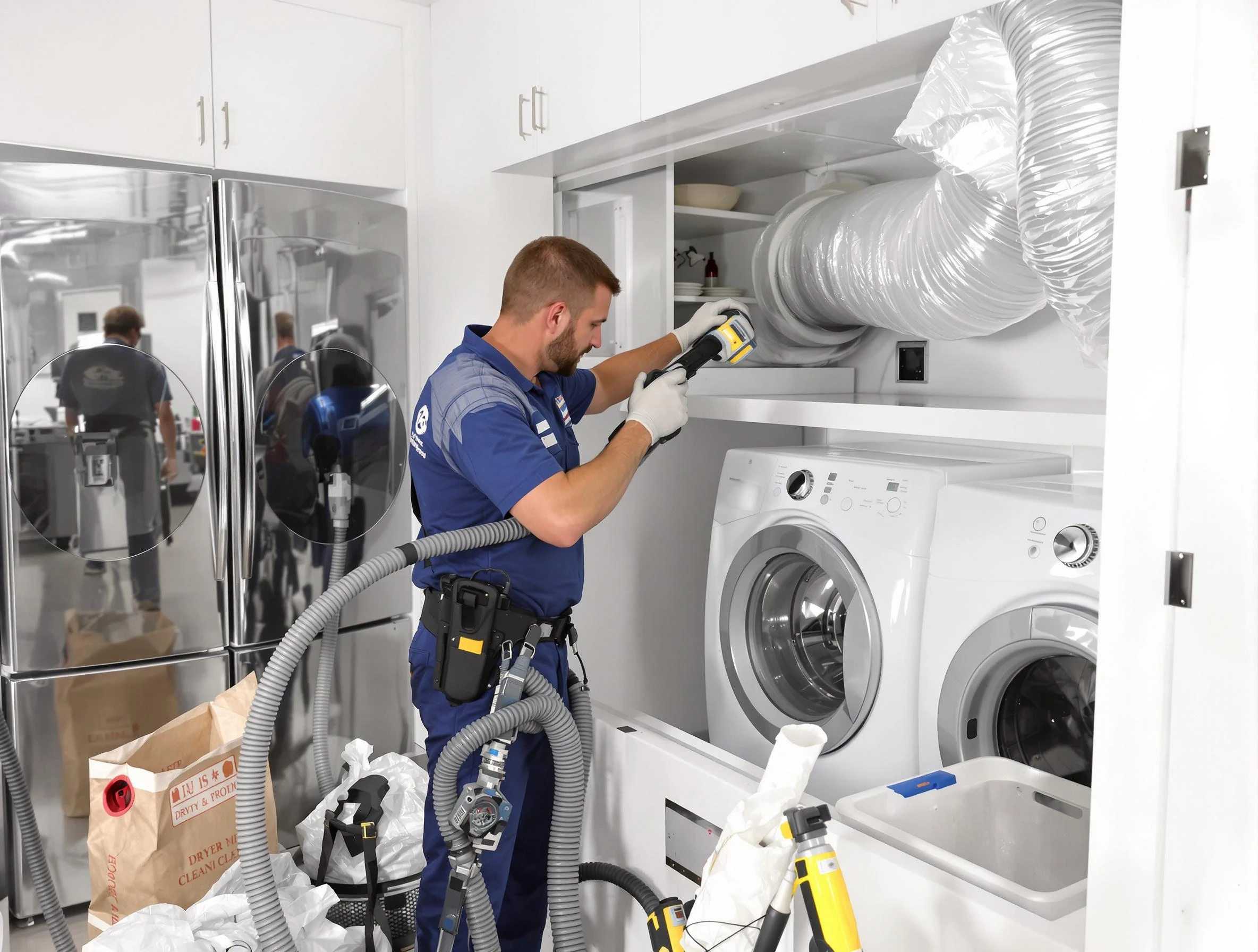 Professional duct cleaning by Chelmsford Dryer Vent Cleaning in Chelmsford