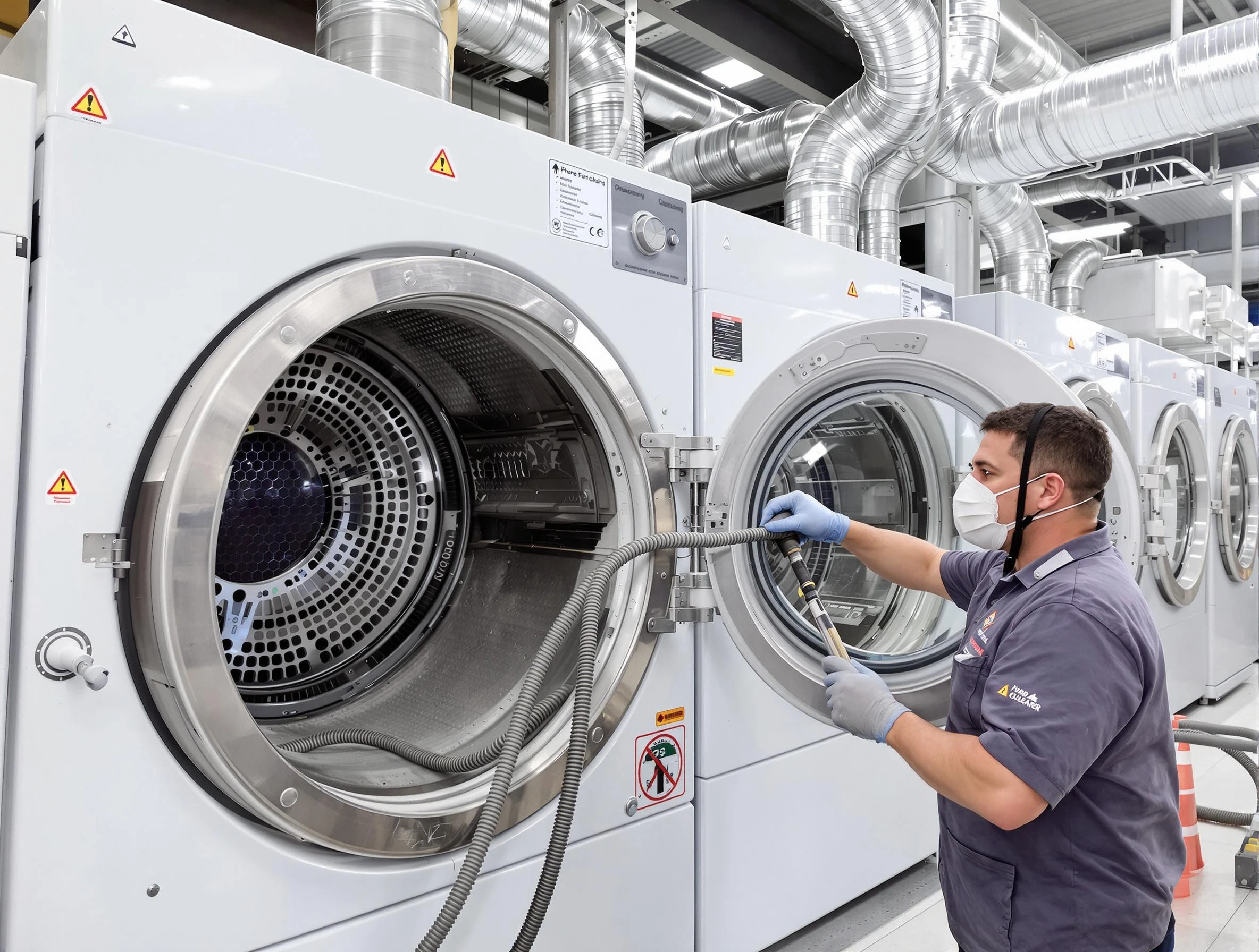 Industrial-grade dryer vent cleaning by Chelmsford Dryer Vent Cleaning in Chelmsford